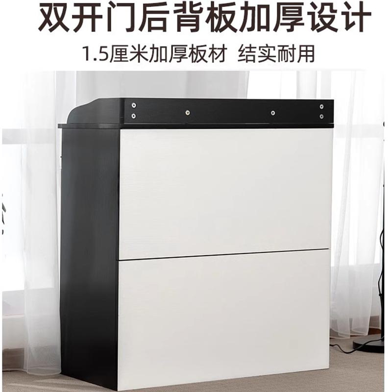 鑫龙悦茶水柜单抽双门 台高清大图