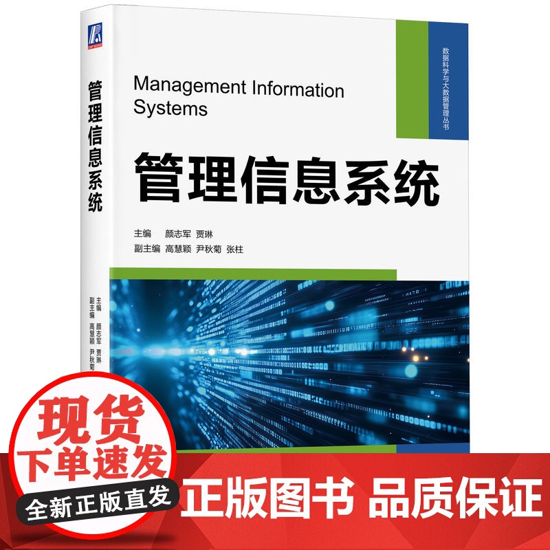管理信息系统 颜志军 贾琳高清大图