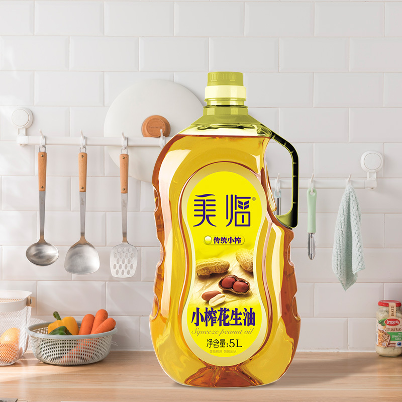 [中华特色]河北供销馆 美临 小榨葵花仁油5L 葵花籽油食用油植物油 非转基因压榨 烹饪炒菜凉拌油 河北邯郸特产 华北