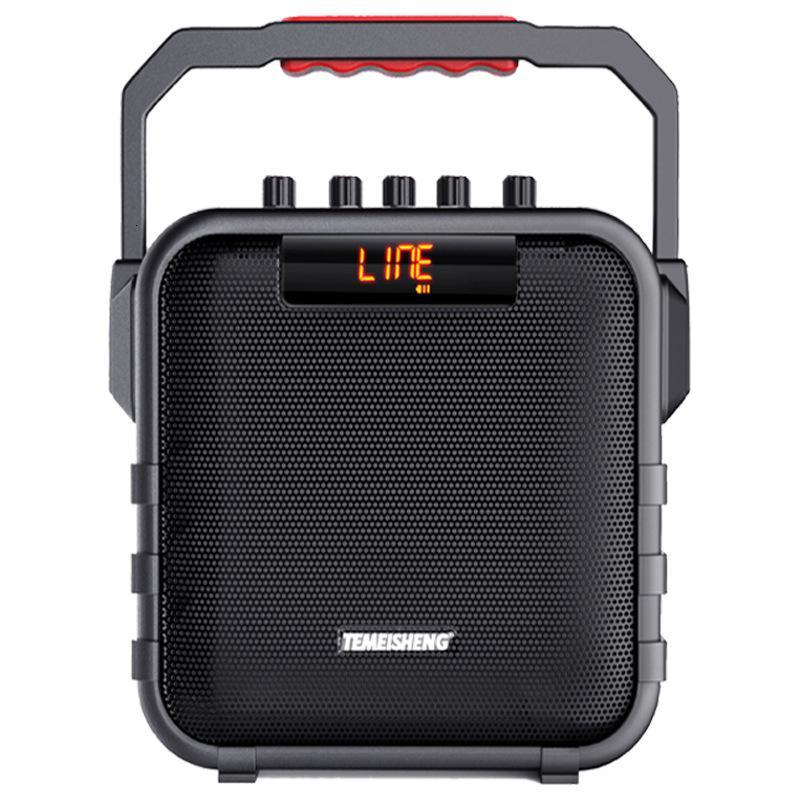 特美声sl0626黑色2手持麦音响无线蓝牙音箱一台装可定制
