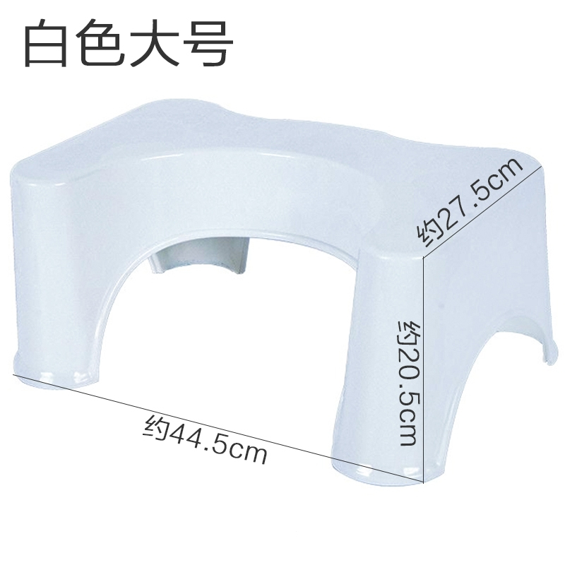 马桶凳古达踩脚凳坐便凳子加厚成人蹲便凳塑料踏凳厕所凳儿童蹲坑