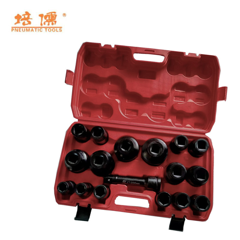 培儒 1“六角套筒17件套组合套装 PR-1-17 (单位:套)高清大图