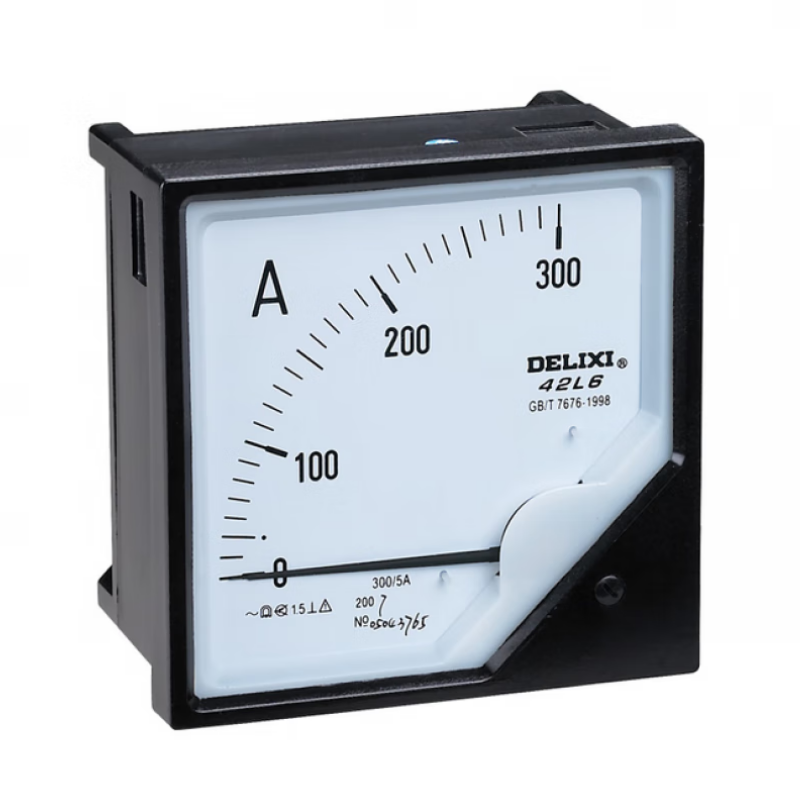 DELIXI/德力西 42L6系列安装式指针仪表 42L6 电压表 2kV/100V 1个高清大图