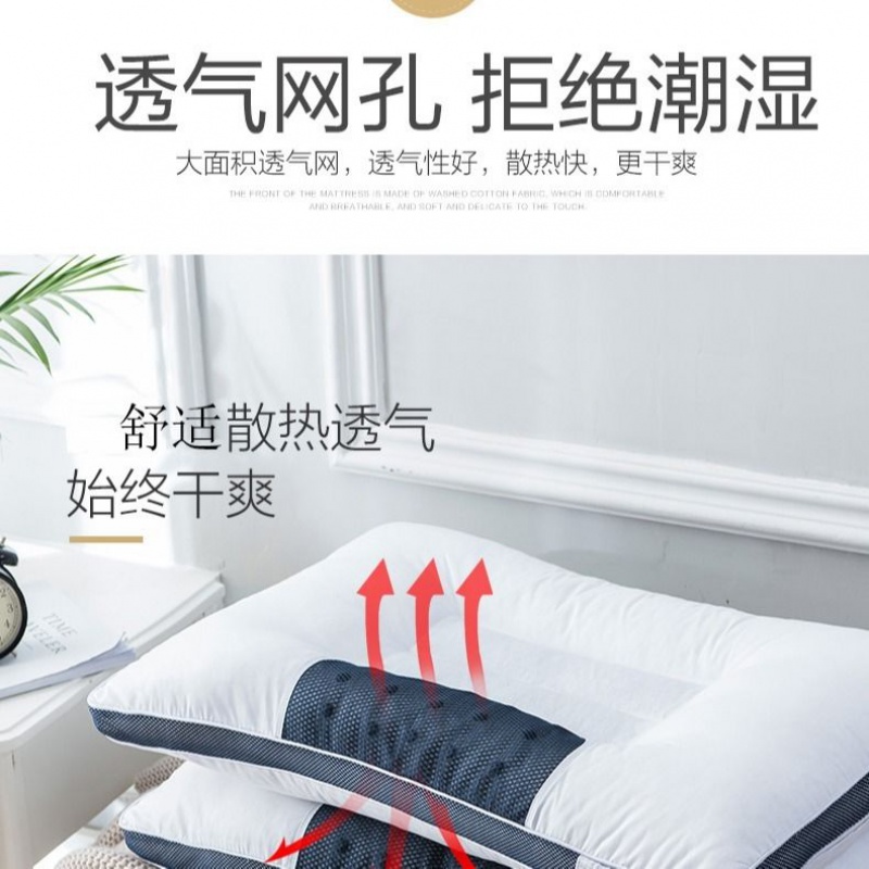 枕头决明子薰衣单人双人枕芯荞麦睡眠枕家用一对装春夏秋冬季高清大图