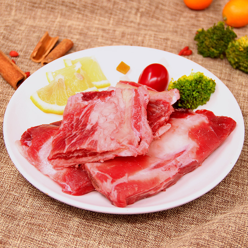 伊赛(yisai)骨钙牛肉块*1袋装 300g 原切谷饲牛肉 生鲜炖汤牛骨