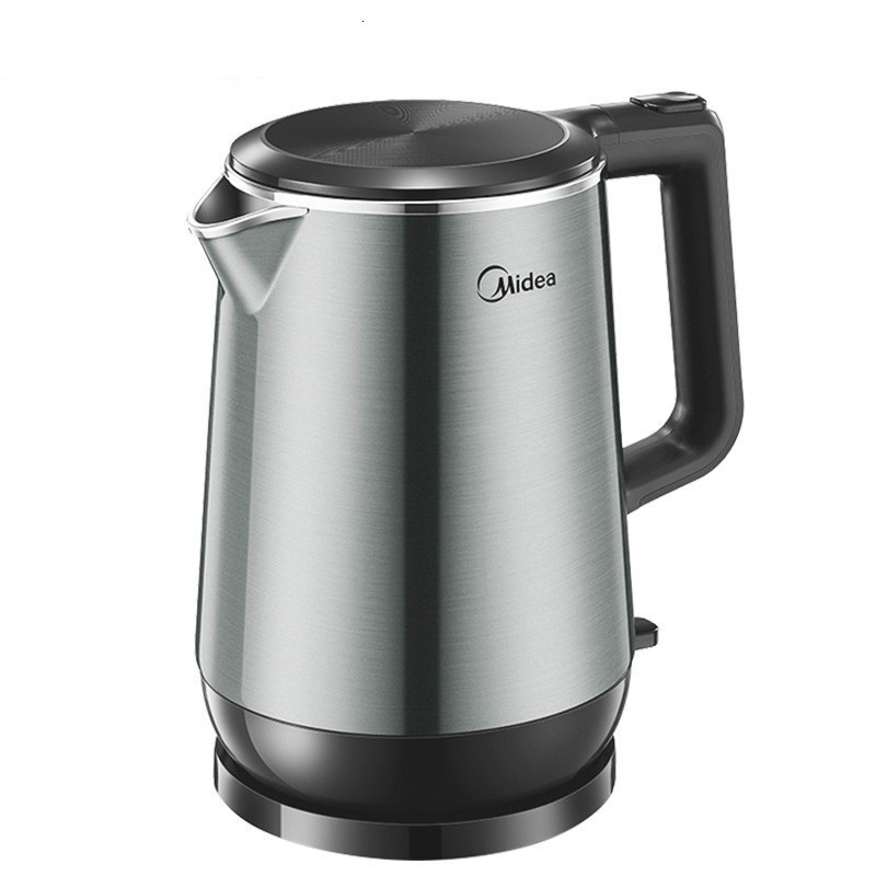 美的(Midea) 电水壶 HJ1713a 1.7L热水壶 防烫烧水家用304不锈钢胆 自动断电烧水壶