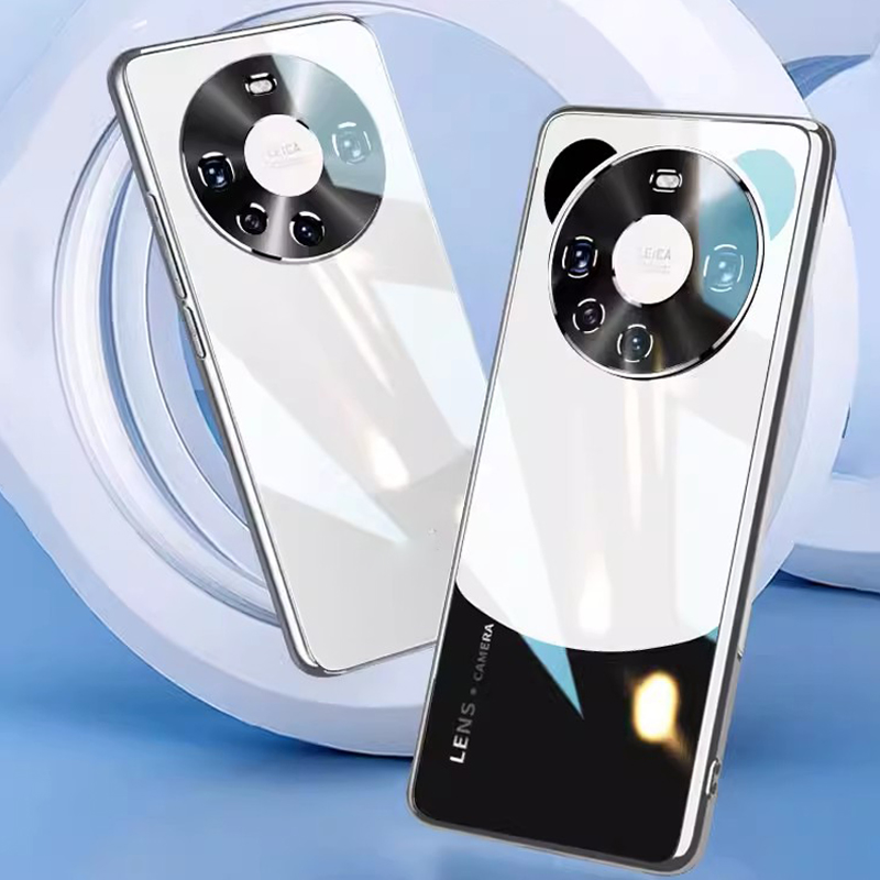 安美宝 华为mate60pro手机壳全包摄像头mate30硅胶Mate60新款镜面玻璃5G防摔保护套por女mete潮男高清大图