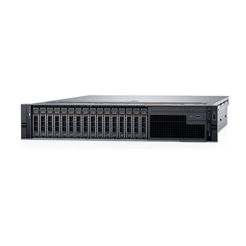 戴尔(Dell)R740英特尔至强银牌服务器(4210*2 32G*2 1.2T*3 H730P DVDRW 滑动导轨)