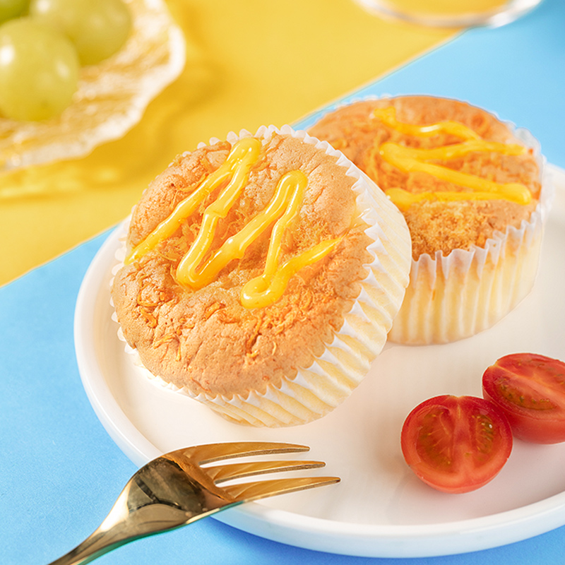 港荣Kong WENG肉松咸蛋糕480克箱装健康美味高清大图