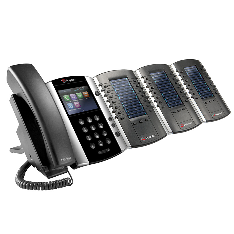 宝利通(POLYCOM)VVX501会议电话机座机音视频会议系统终端全向麦克风八爪鱼会议IP电话