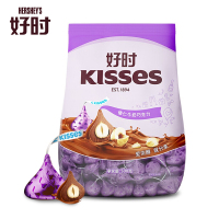 KISSES好时巧克力500g榛仁夹心巧克力零食结婚喜糖果
