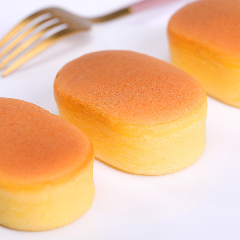 [满199减125元]比比赞半熟芝士蛋糕 400g(奶酪面包早餐食品营养好吃的零食小吃网红甜品)
