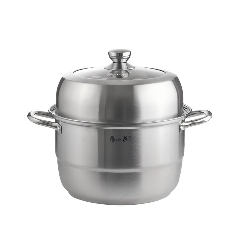 张小泉御风不锈钢双层蒸锅C35640200高清大图