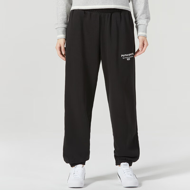 彪马(PUMA)女裤夏季新款运动裤健身舒适透气快干跑步休闲针织长裤 623476