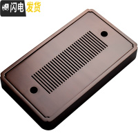 三维工匠竹制小茶盘方形储水式茶托家用迷你泡盘茶道功夫托盘日式干泡茶台 经典方形茶盘茶具