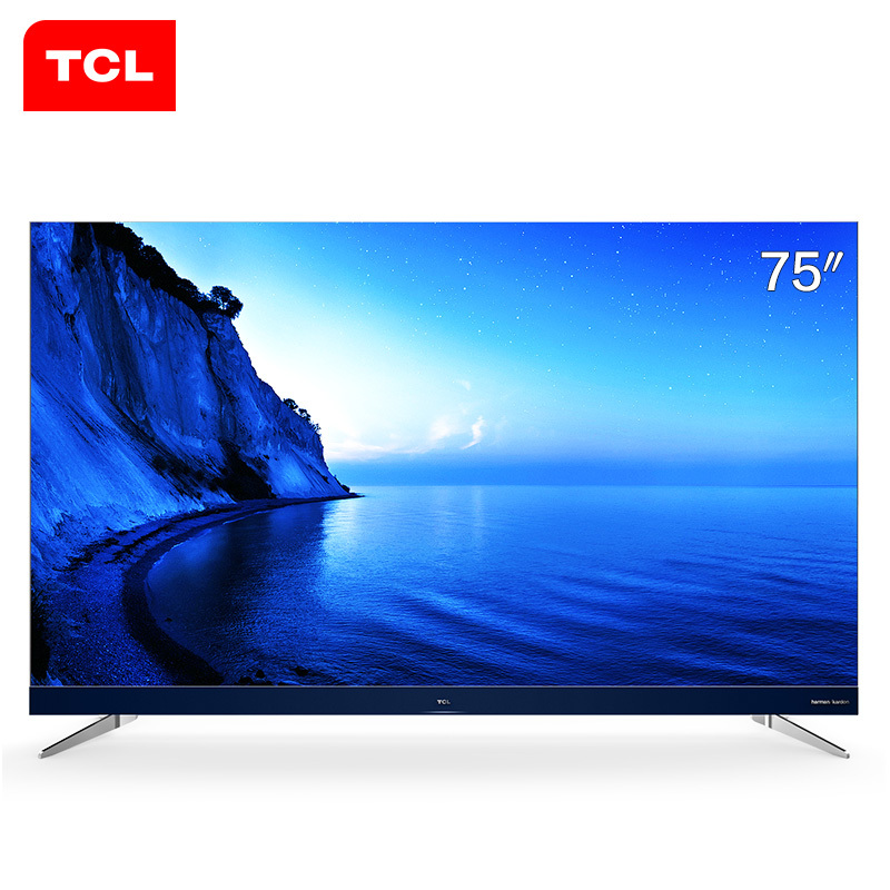 TCL 75A950U 75英寸4K超高清超薄窄边 哈曼卡顿音响 34核人工智能全面屏LED电视机