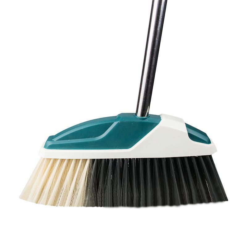 扫把簸箕套装加大加厚软毛不粘发扫把家用扫把升级款绿色单扫把