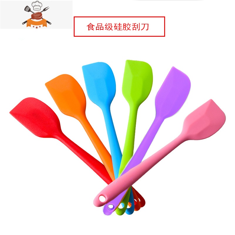 烘焙用硅胶毛刷烧烤油刷食品级面包蛋糕刷子可高温刮刀烙饼 敬平 小号油刷1支装(颜色随机)高清大图