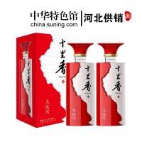 [中华老字号]十里香 40度大运河 500ml*2瓶礼盒装 非遗酿造浓香型白酒礼品酒 沧州特产