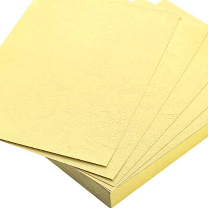 奥驰 皮纹纸180g浅黄色 A4 100张/包高清大图