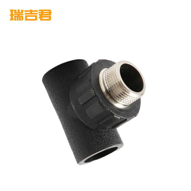 瑞吉君 PE外丝三通 50*1寸 个高清大图