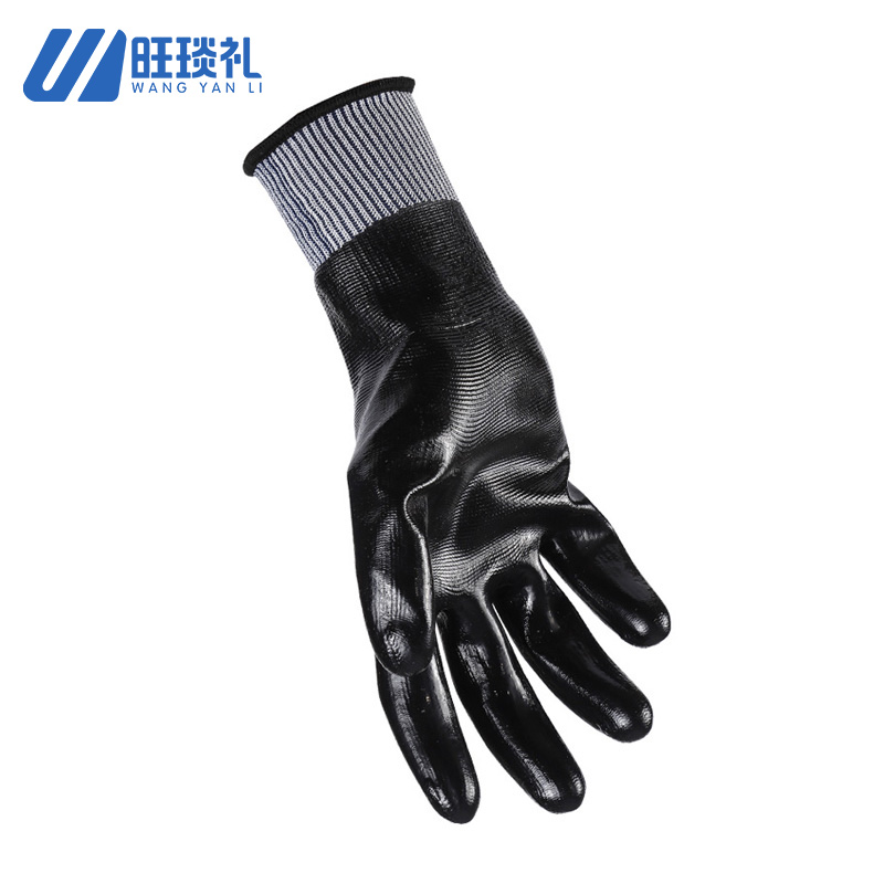 旺琰礼 耐油防水全胶手套 均码/双高清大图