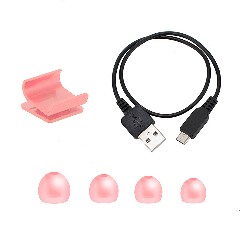 铁三角(Audio Technica)ATH-CK200BT无线蓝牙入耳式运动耳机挂颈式蓝牙通话耳机 粉红色