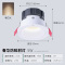 雷士照明led防眩射灯天花灯无主灯嵌入式走廊玄关过道家用开孔75-80筒灯5W7W孔灯