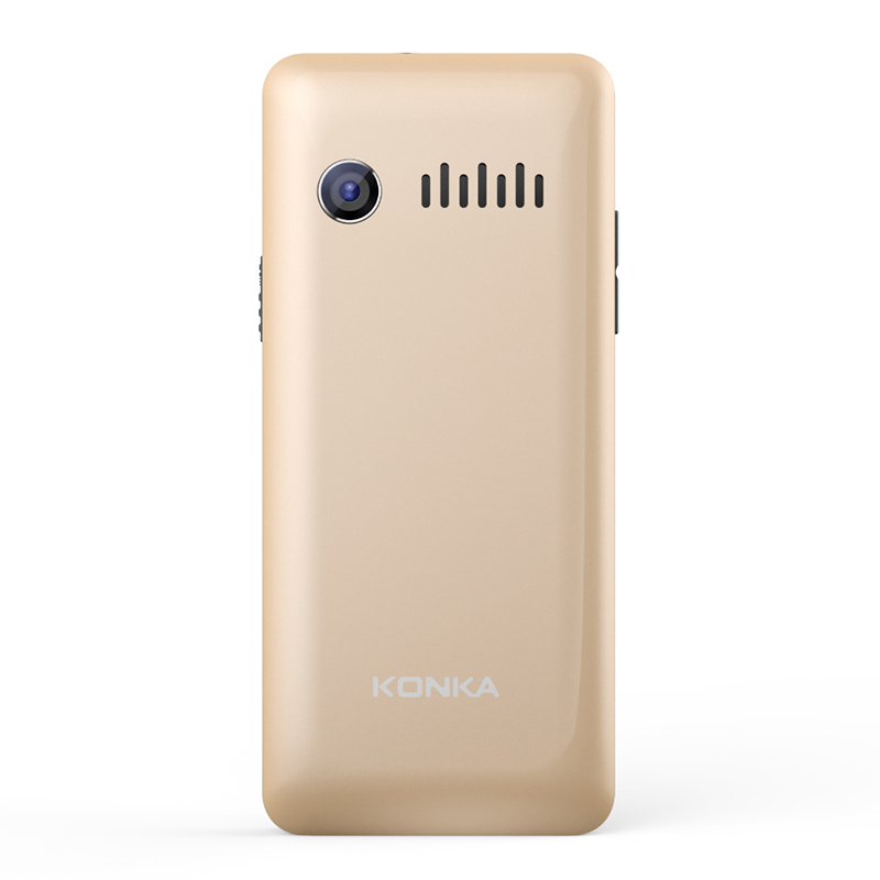KONKA 康佳U1S 金色 移动联通2G 2.8英寸大屏 超长待机语音王 直板老人机 学生备用机
