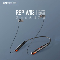 锐思(Recci)颈挂式无线耳机蓝牙5.0 REP-W03