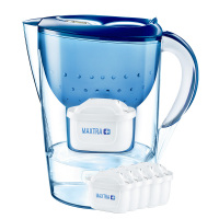 碧然德 Brita 净水器 滤水壶 净水壶 海洋蓝色 3.5升 一壶六芯