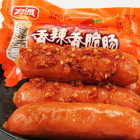 力诚香辣香脆热狗 26g/根 休闲食品即食香肠火腿肠香辣零食热狗肠