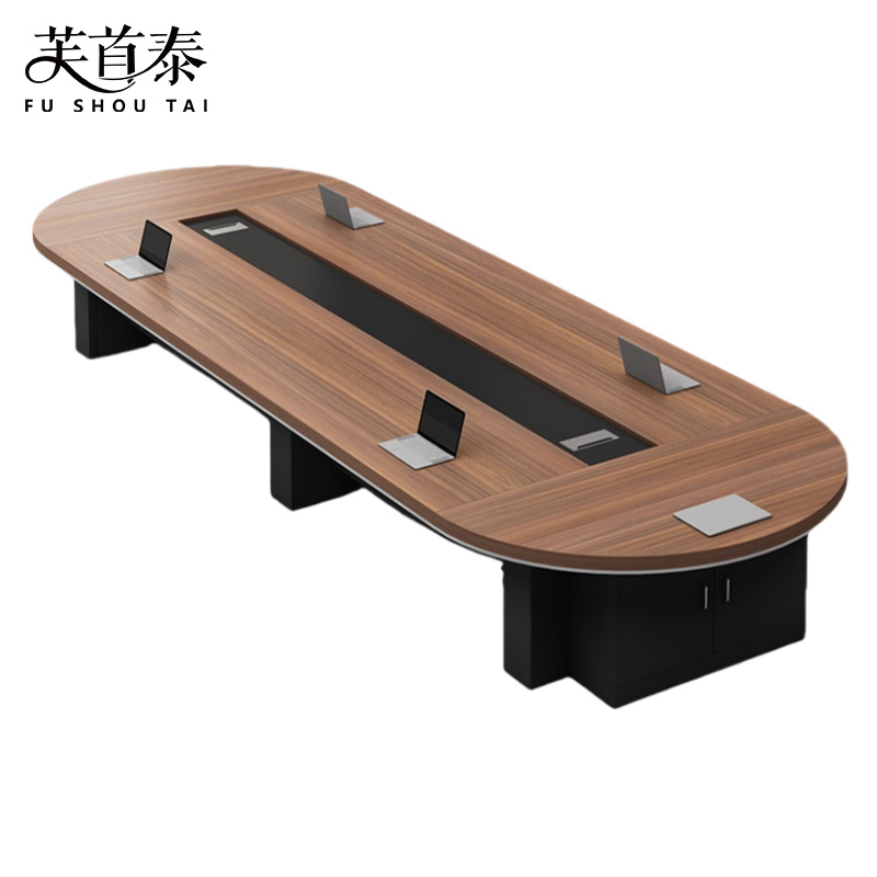 芙首泰会议桌800*180*75cm张高清大图