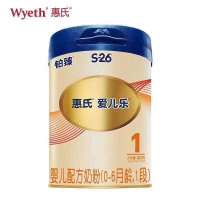 【精选19年8月产】惠氏铂臻爱儿乐1段800g*6罐