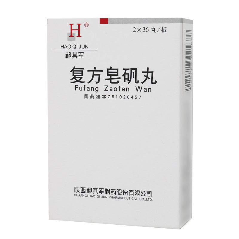 郝其军 复方皂矾丸 0.2g*72丸/盒