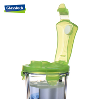 水杯茶杯GLASSLOCK/三光云彩韩国进口钢化耐热玻璃水杯茶杯RC105 绿色 500ml