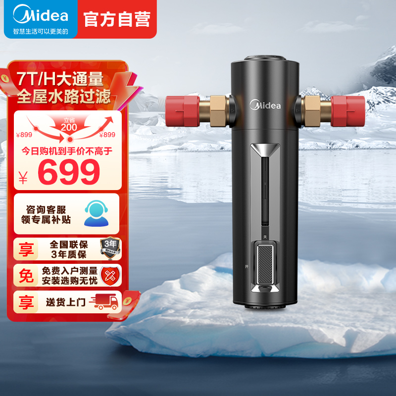 美的前置过滤器QZBW20S-24Pro