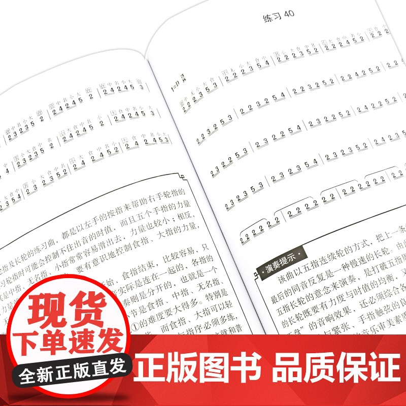 每日必弹琵琶指能练习曲 上海音乐社 琵琶技法和作品练习教材教程 庄永平著 琵琶练习曲谱教程书琵琶初级入门与提高教材书高清大图