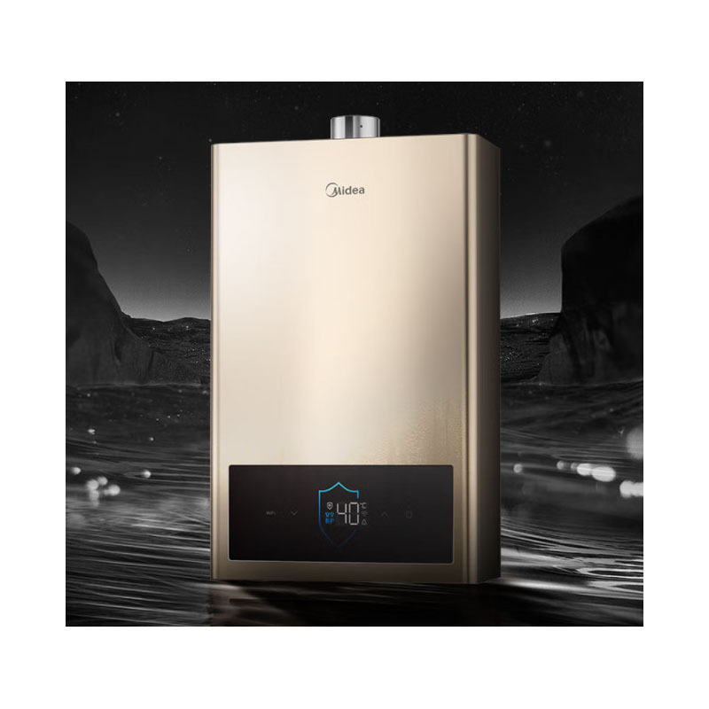 美的Midea 稳流恒温 大容量燃气热水器 家用 双变频强排式热水器 11HC3