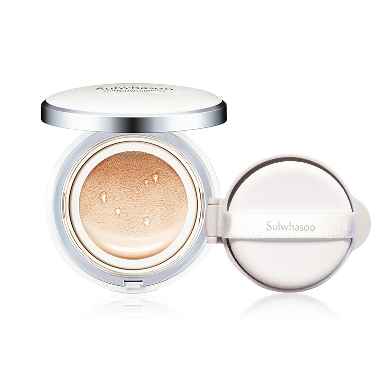 雪花秀(sulwhasoo) 采淡致美气垫粉底液 木莲花15号象牙偏白 14g正装