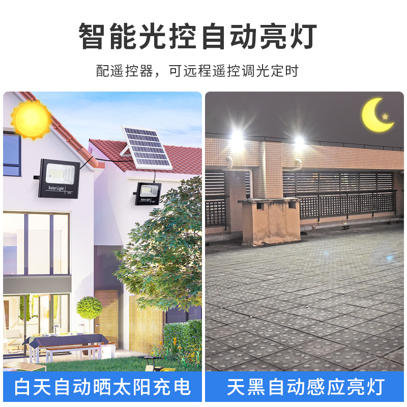 优丽美家太阳能灯户外庭院灯超亮家用室内外照明灯防水乡村大功率感应路室外灯饰图片 高清实拍大图 苏宁易购