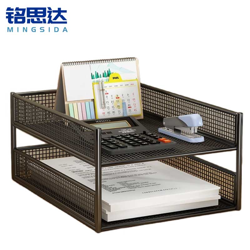 铭思达文件架竖款二层个高清大图
