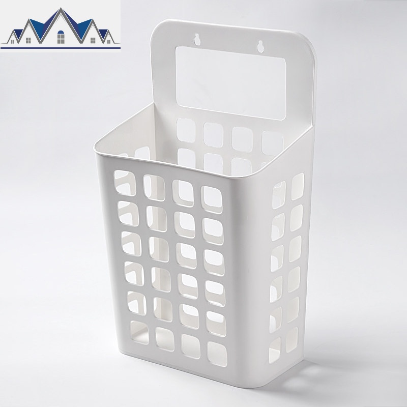 可挂式脏衣篮家用塑料卫生间衣服浴室衣物收纳筐桶衣篓防水洗衣筐 三维工匠收纳篮高清大图