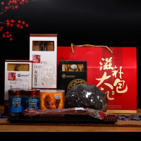 谷记老谷头(GUJI LAOGUTOU) 泡酒套餐礼盒 280g 男性滋补 内含人参整支鹿茸灵芝海马 自用送礼 滋补保健