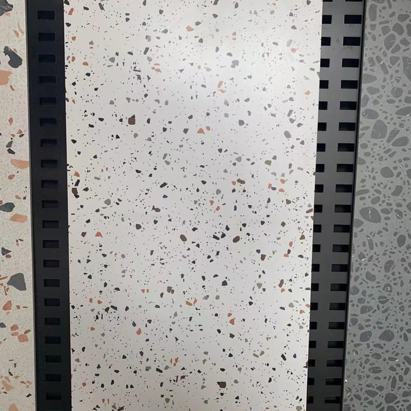 款1彩色通体水磨石瓷砖6001200餐厅商场ins服装店奶茶店工程防滑地砖