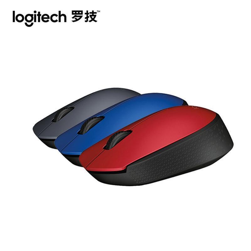 [自营官方旗舰店]罗技m170 鼠标 无线鼠标 办公鼠标 对称鼠标 带无线
