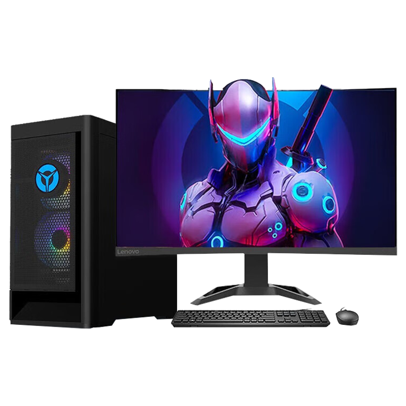 联想(Lenovo) 拯救者刃7000P水冷侧透 游戏台式电脑主机八核CPU锐龙 R7-5800/32G/1T固态/RTX3070Ti-8G 单主机 定制款