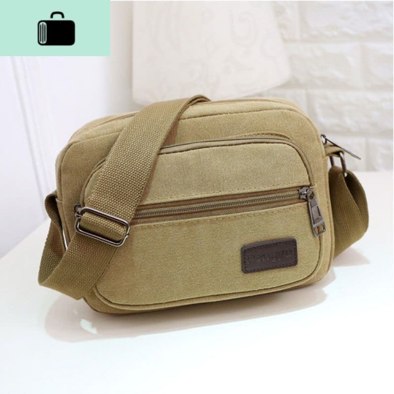 韩版休闲单肩包男包新款男士包包帆布小挎包斜挎包商务跨包潮背包NEW LAKE男士斜挎包图片