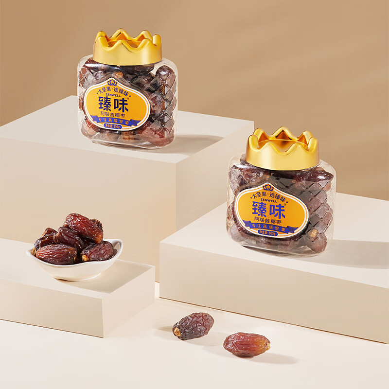 臻味-300g阿联酋椰枣北纬25°黄金原产地源于迪拜王子工厂高清大图