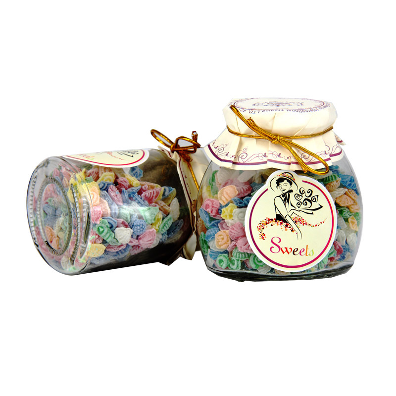 西班牙进口糖果 莎莎的店1886贝壳形什锦水果味糖果 150g*2瓶 漂流瓶装幸运创意糖果 送女友 休闲小零食糖果
